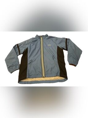 Vintage Nike Windbreaker Jacket Colorblock Silver Tag Lined Large Women
